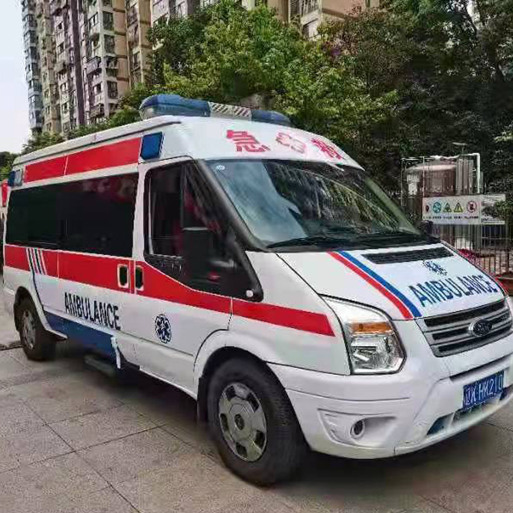 和平跨省长途救护车出租护送病人返乡落叶归根